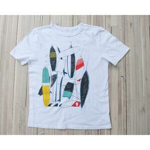 Gap Kids Surfboard T-shirt Size Medium 8 VGUC
